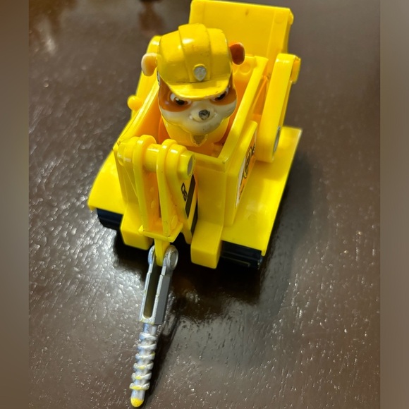 Paw Patrol Rubble construction pup with bulldozer drill vehicle - Picture 2 of 8